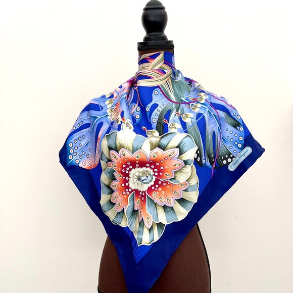 Salvatore Ferragamo Silk Scarf - Picture 2 of 16